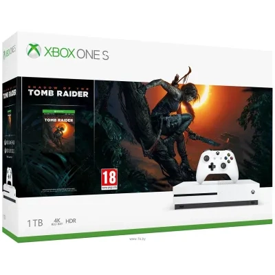 Microsoft Xbox One S 1 TB Shadow of the Tomb Raider