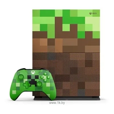 Microsoft Xbox One S 1Tb Minecraft Limited Edition