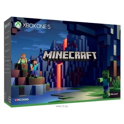 Microsoft Xbox One S 1Tb Minecraft Limited Edition