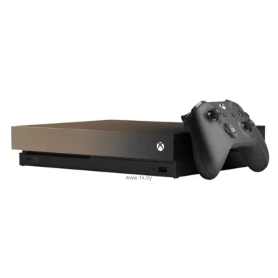 Microsoft Xbox One X Gold Rush Special Edition