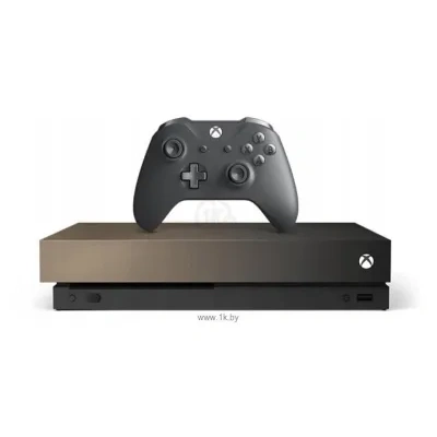 Microsoft Xbox One X Gold Rush Special Edition