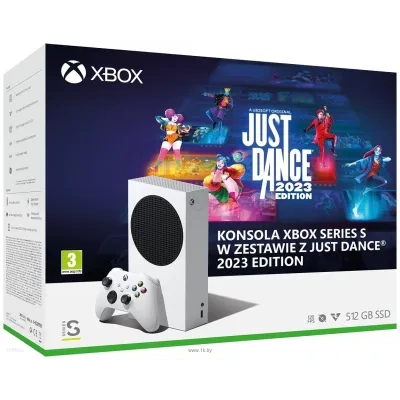 Microsoft Xbox Series S Fortnite + Just Dance 2023