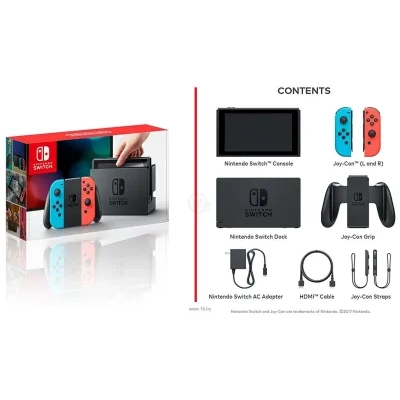 Nintendo Switch (s neonovyimi Joy-Con)