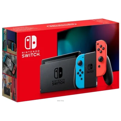 Nintendo Switch 2019 (s neonovyimi Joy-Con)