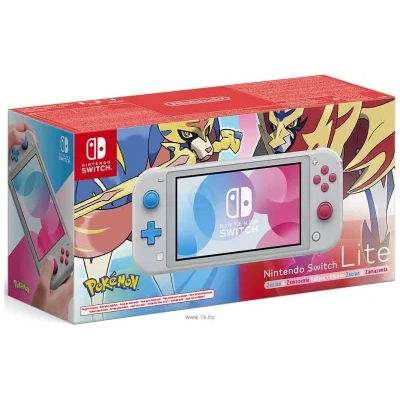 Nintendo Switch Lite Zacian and Zamazenta Edition