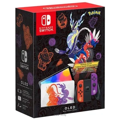 Nintendo Switch OLED Pokemon Scarlet and Violet Edition