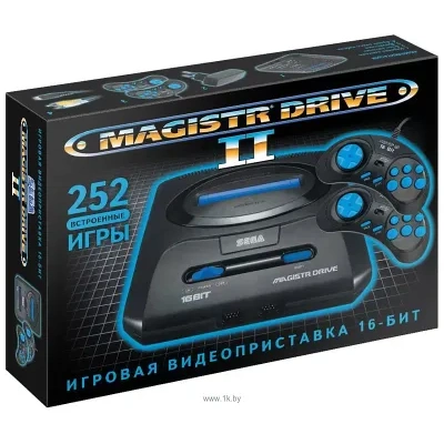 SEGA Sega Magistr Mega Drive 2 lit (252 igryi)