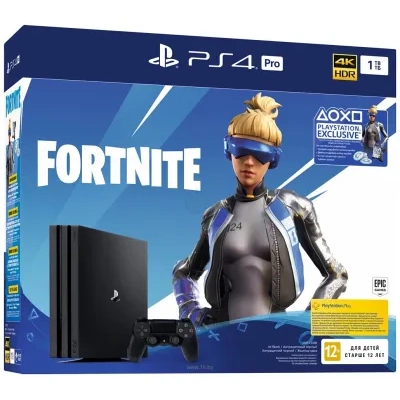 Sony PlayStation 4 Pro 1 TB Fortnite DLC