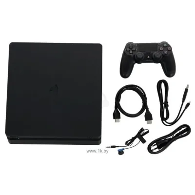 Sony PlayStation 4 Slim 1TB + GTS/HZD CE/SpiderM