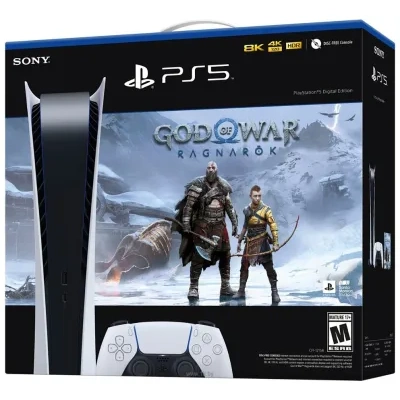 Sony PlayStation 5 Digital Edition + God of War: Ragnarok