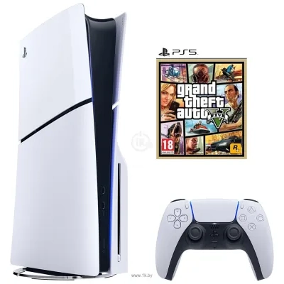 Sony PlayStation 5 Slim + Grand Theft Auto V