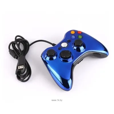 Microsoft Xbox 360 Wired Controller Chrome Series