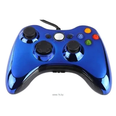 Microsoft Xbox 360 Wired Controller Chrome Series