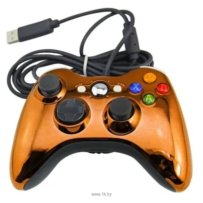 Microsoft Xbox 360 Wired Controller Chrome Series