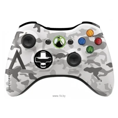 Microsoft Xbox 360 Wireless Controller Arctic Camouflage