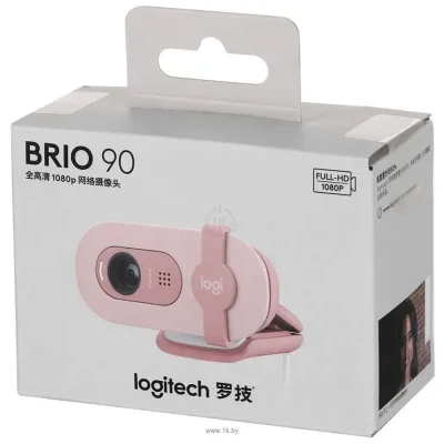 Logitech Brio 90 pink