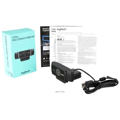 Logitech C922x Pro Stream Webcam